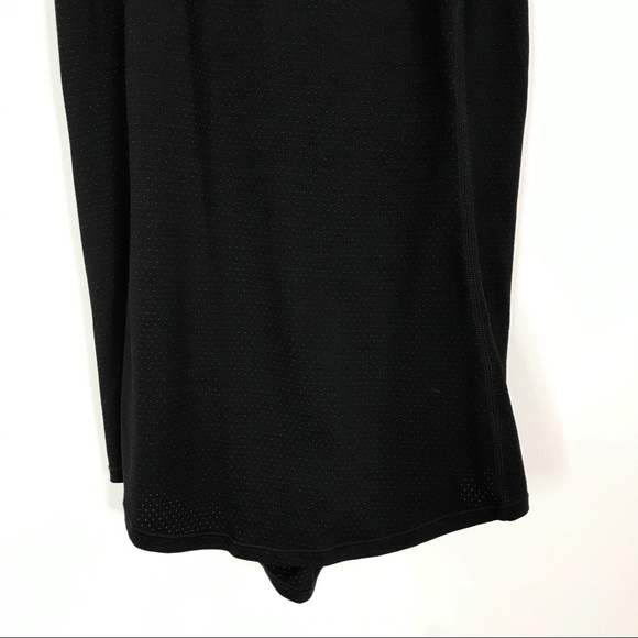 Vimmia Mesh Ruched Racerback Tank Top Black Small - Picture 4 of 7